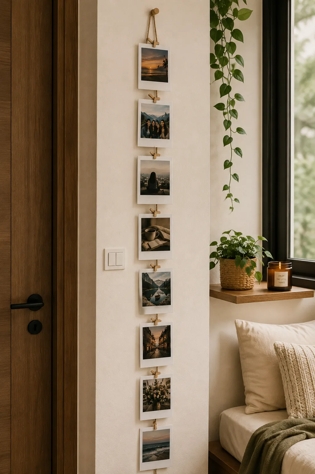 Vertical Strip Gallery photo-print display example